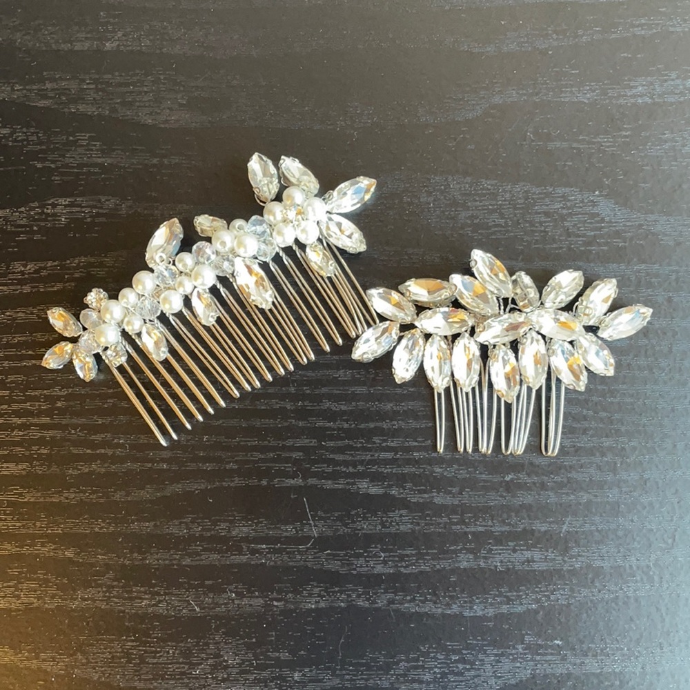 Rhinestone hair clip